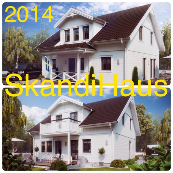Schwedenhaus Visualisierung Musterhaus Skandihaus Holztafelbau