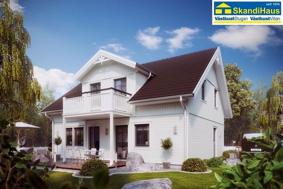 Musterhaus_Schwedenhaus_Holzhaus_VästkustVillan Holzhaus Schwedenhäuser musterhaus Skandihaus
